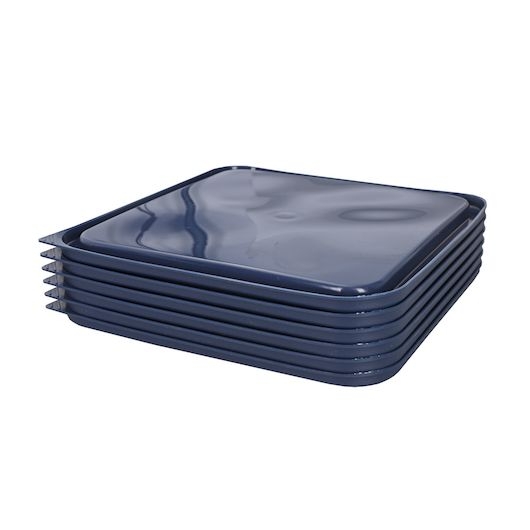 Midnight Blue 12/18/22 Qt Camsquare Container Cover -- 6 per case