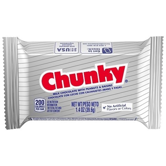 Chunky Single Candy Bar, 1.4 Ounce -- 240 per case