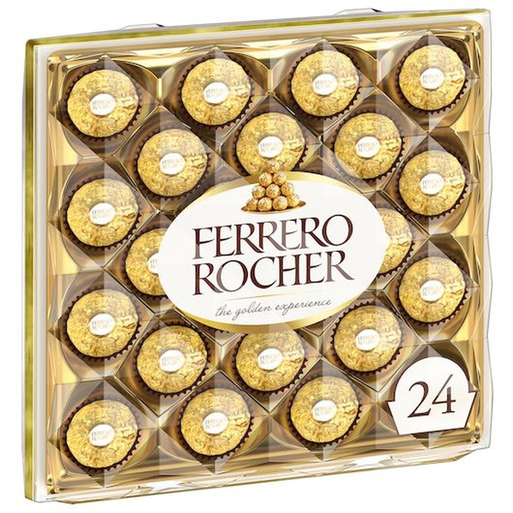 Rocher Hazelnut Chocolate Candy Diamond - Display, 10.6 Ounce -- 48 per case
