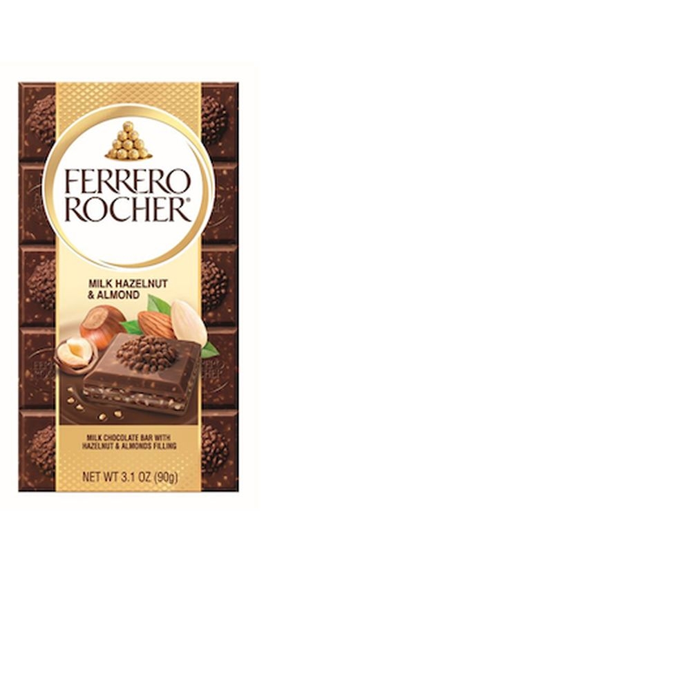 Tavolette Grandi Marche Milk Chocolate Bar with Hazelnut and Almond, 3.1 Ounce -- 16 per case