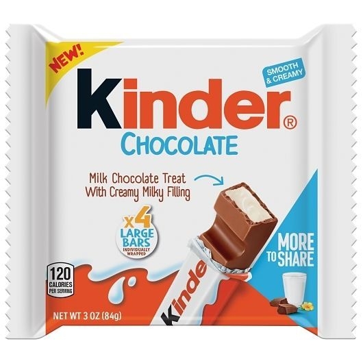 Kinder Maxi Milk Chocolate Bar, 3 Ounce -- 96 per case