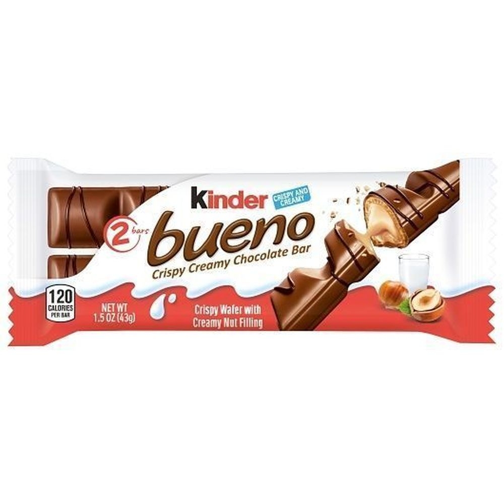 Kinder Bueno Chocolate Bar, 1.5 Ounce -- 80 per case