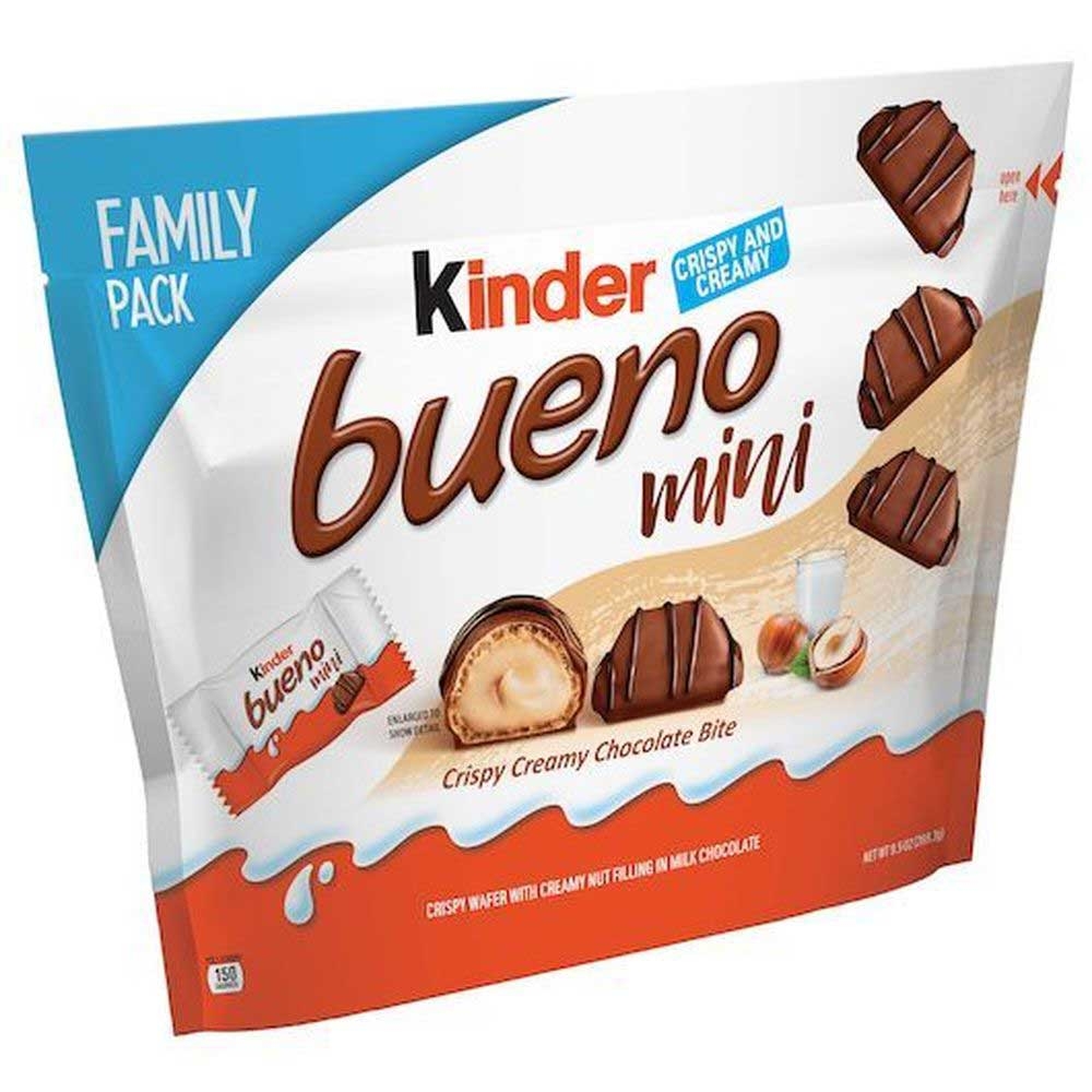 Kinder Bueno Kinder Joy Mini Crispy Creamy Chocolate Bite, 9.5 Ounce -- 8 per case