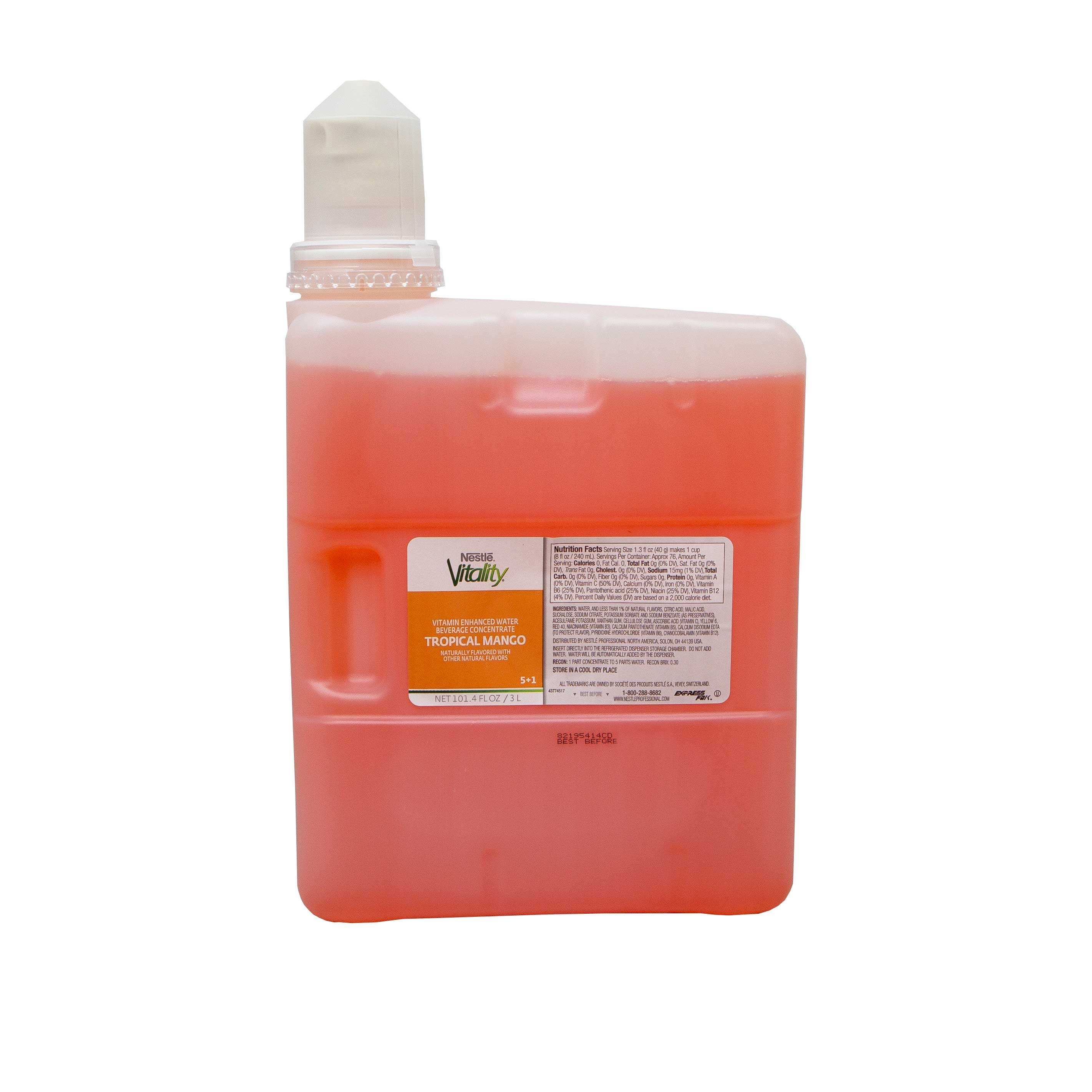 Nestle Vitality Mango Enhanced Water, 3 Liter -- 3 per case.