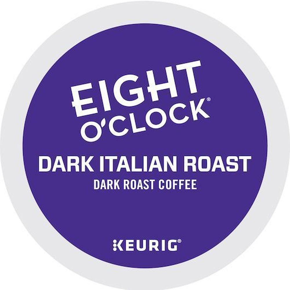 Eight Oclock Dark Italian Roast Keurig Single Serve K-Cup Coffee Pods, 24 count -- 4 per case