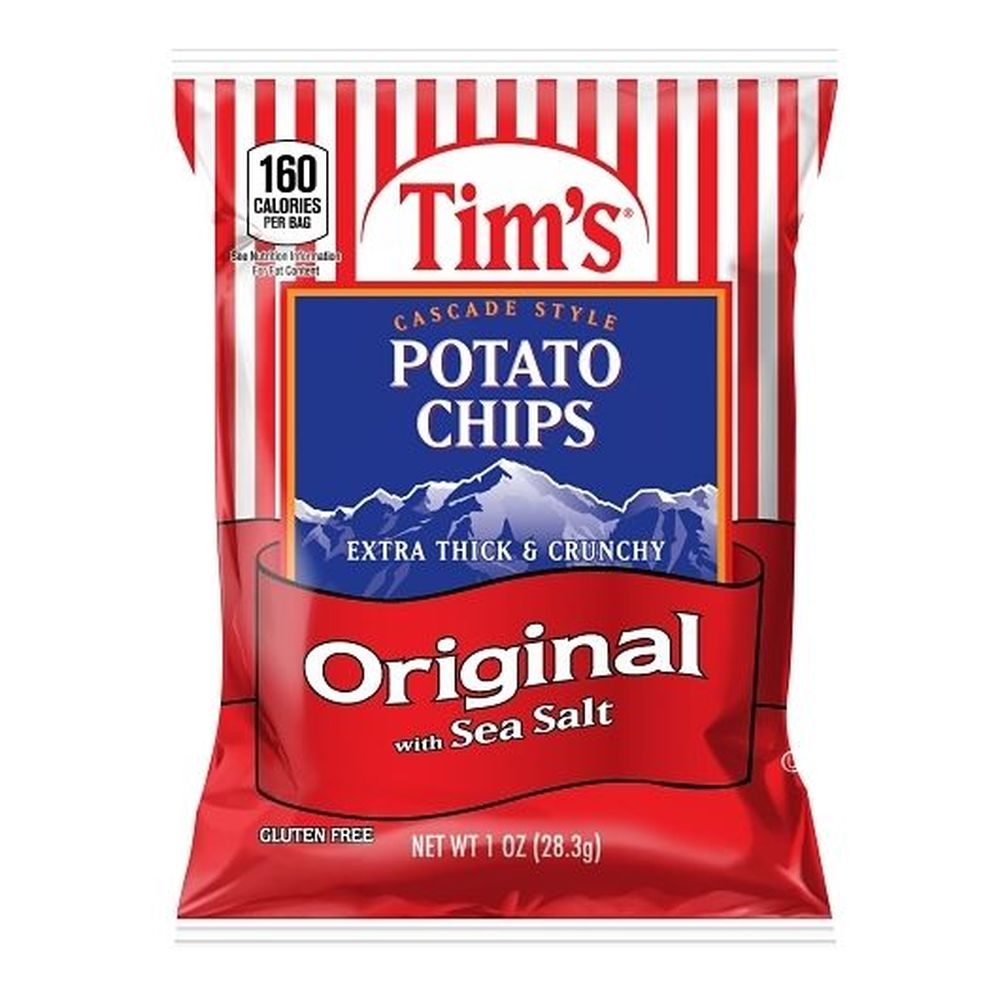 Tims Original Kettle Chips, 1 Ounce -- 96 per case