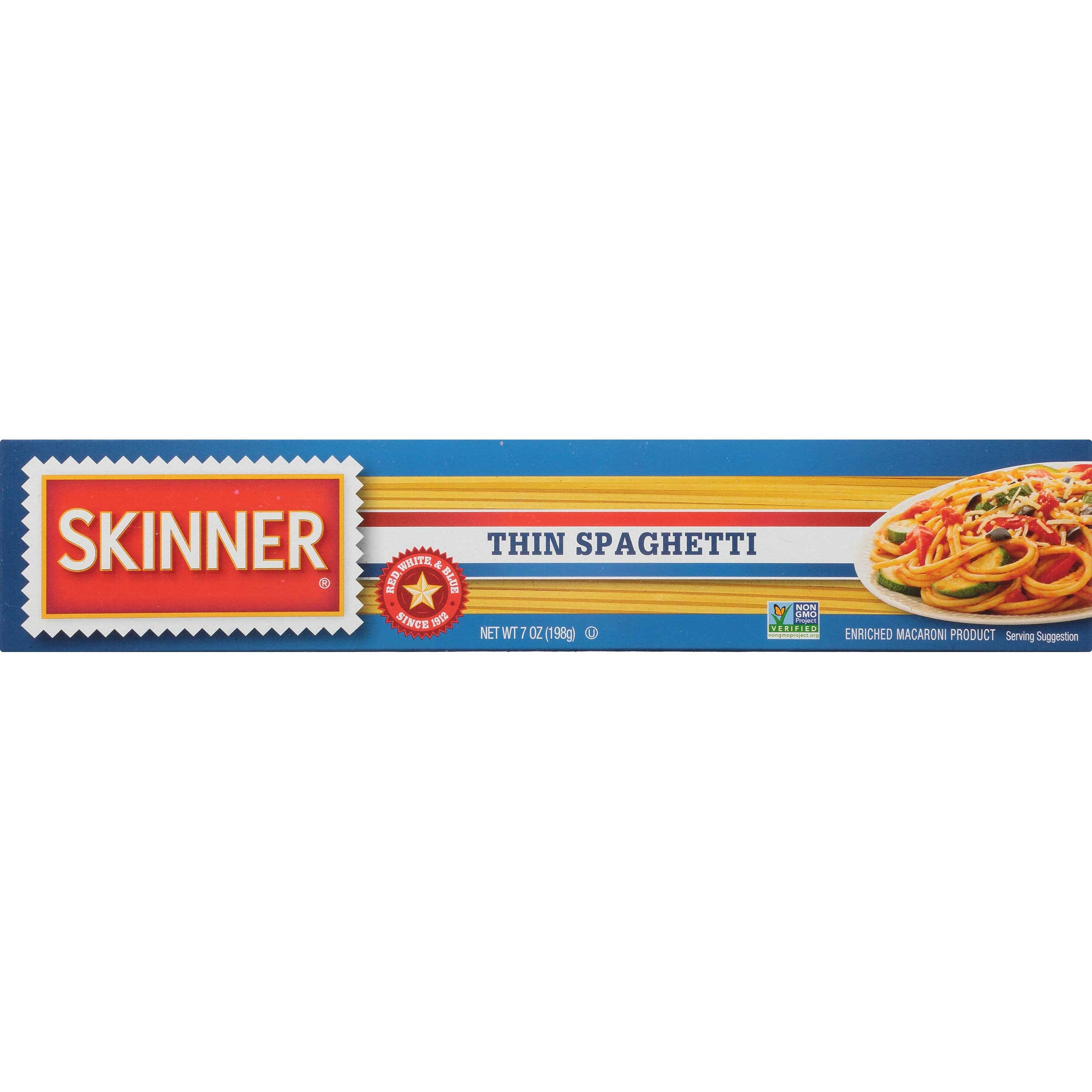 Skinner Thin Spaghetti Pasta,  7 Ounce -- 24 Case