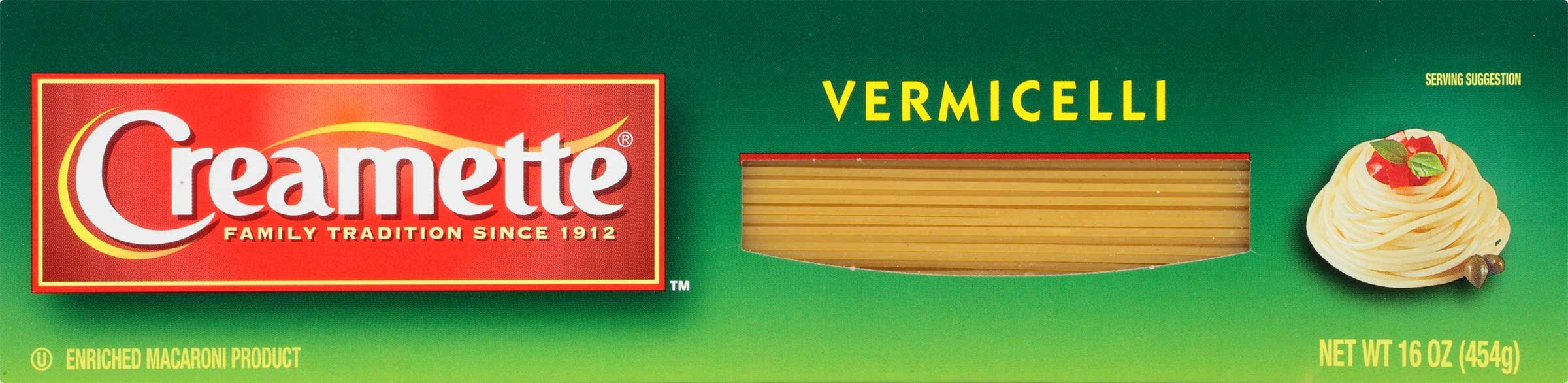 Creamette Vermicelli Pasta ,  16 Ounce -- 20 Case