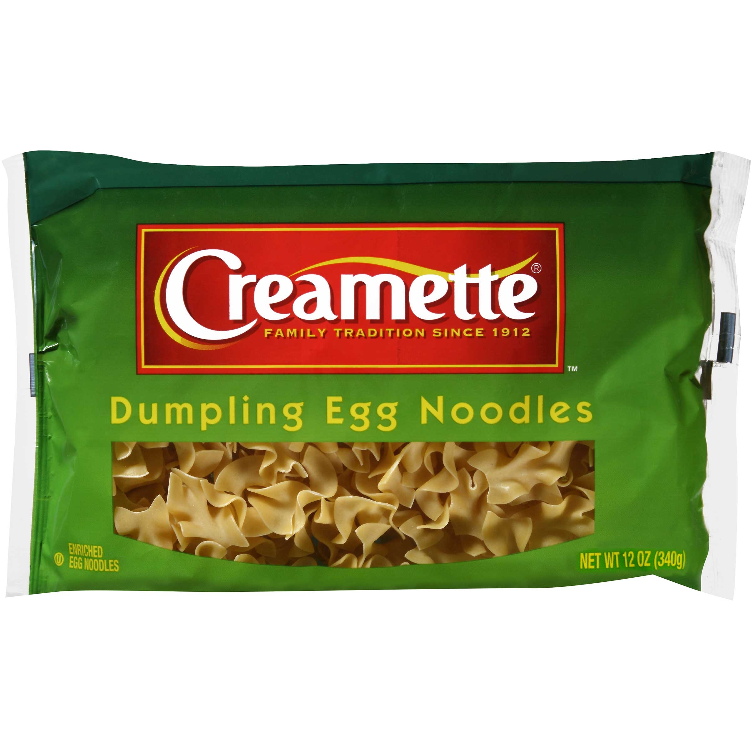 Creamette Dumpling Egg Noodles, 12 Ounce -- 12 per case.