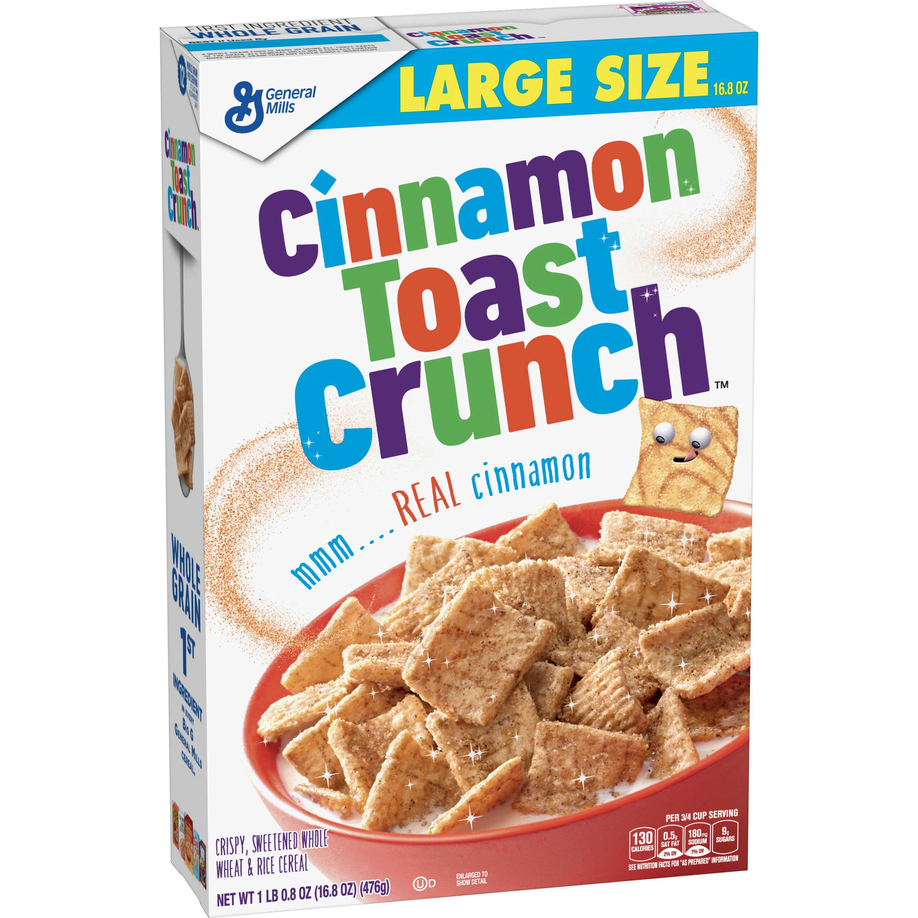 Cinnamon Toast Crunch Cereal, 16.8 Ounce -- 10 per case.