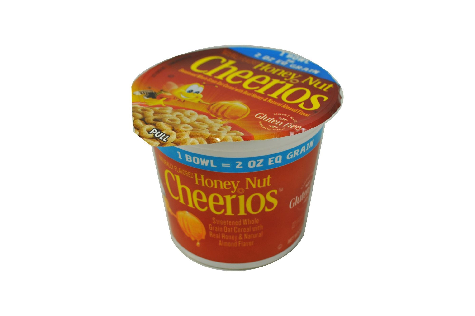 Honey Nut Cheerios Cereal - Single Serve, 2 Ounce -- 60 per case.