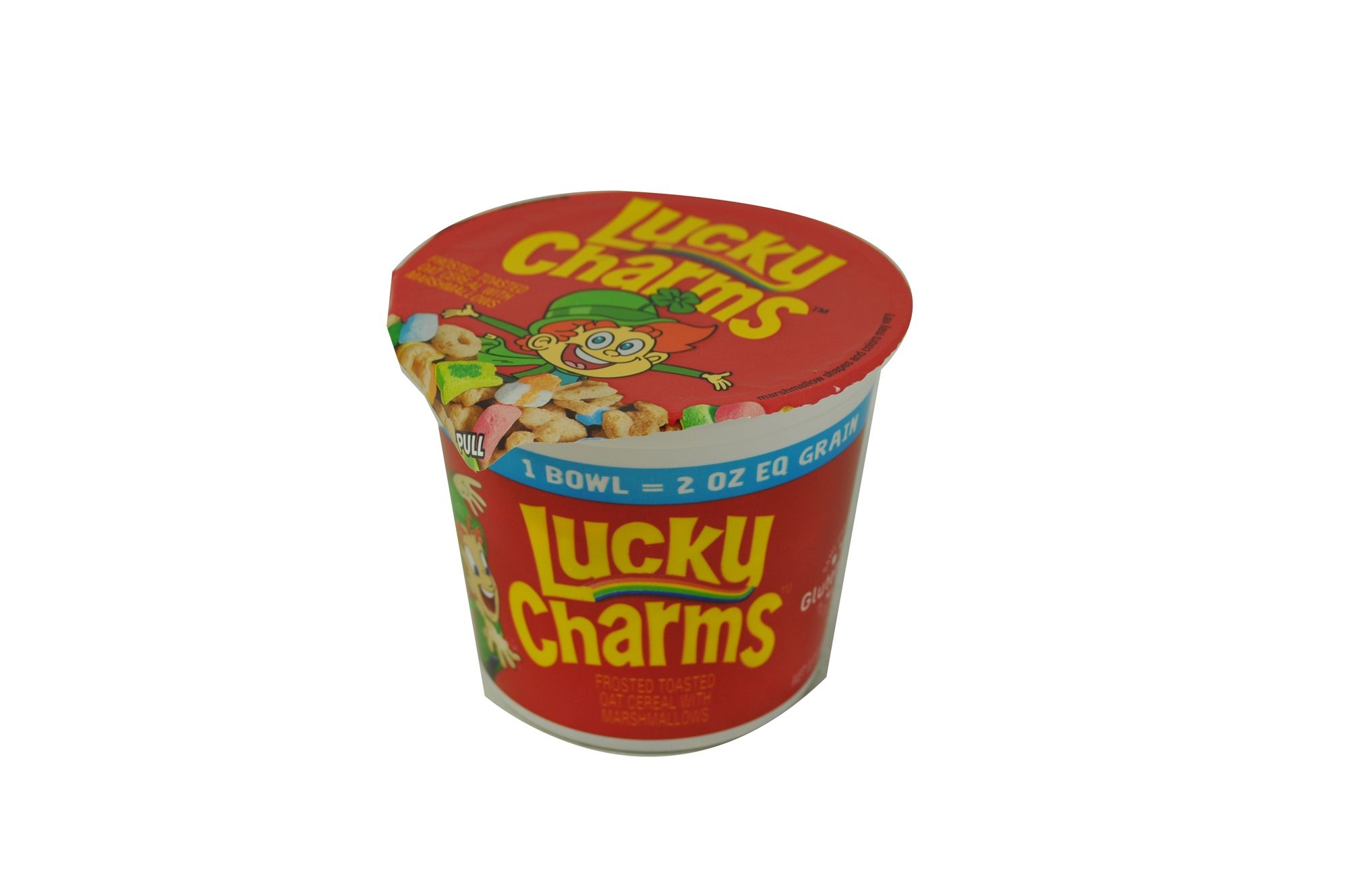 Lucky Charms Whole Grain Cereal - Single Serve, 2 Ounce -- 60 per case.