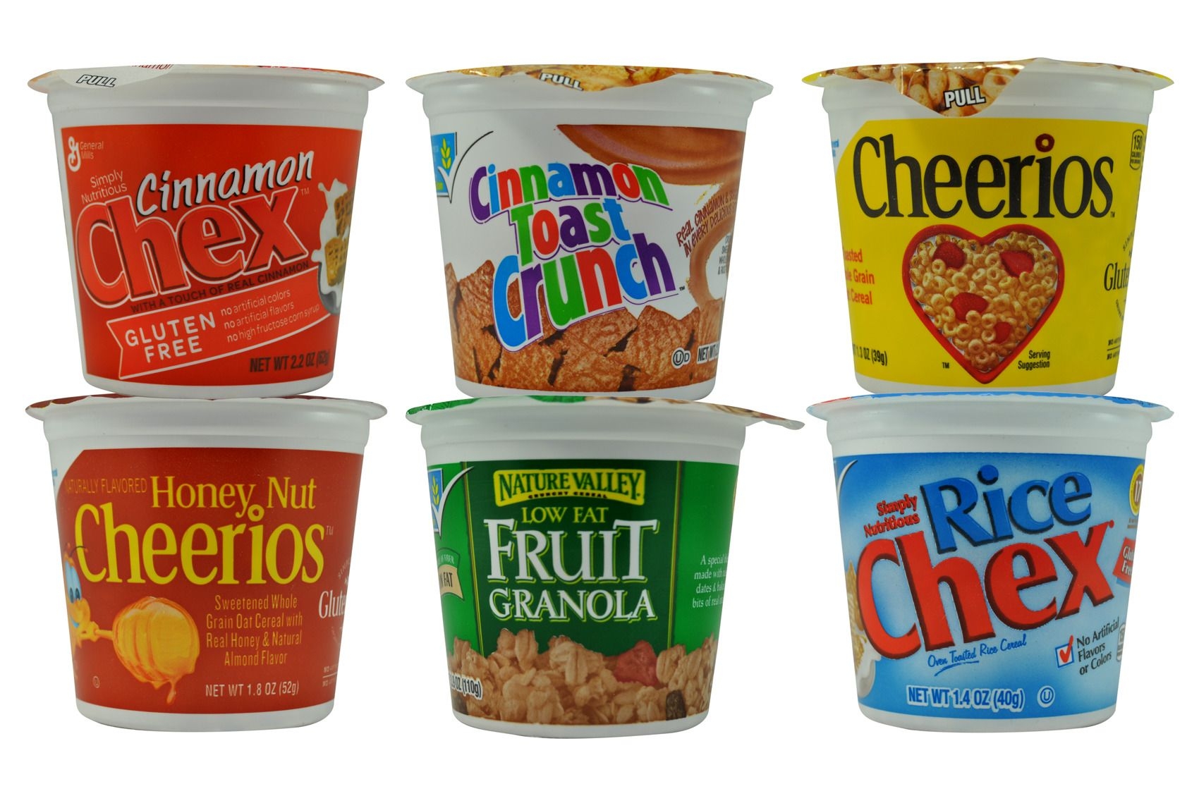 General Mills Assorted Cereal in a Cup - Goodness Pack, 2.18 Ounce -- 60 per case.