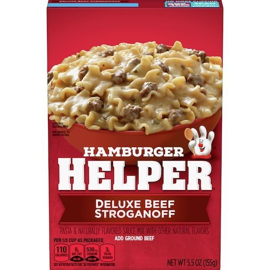 Hamburger Helper Deluxe Beef Stroganoff, 5.5 Ounce -- 12 per case