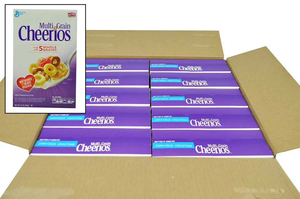 Cheerios Multi Grain Cereal, 12 Ounce -- 10 per case.
