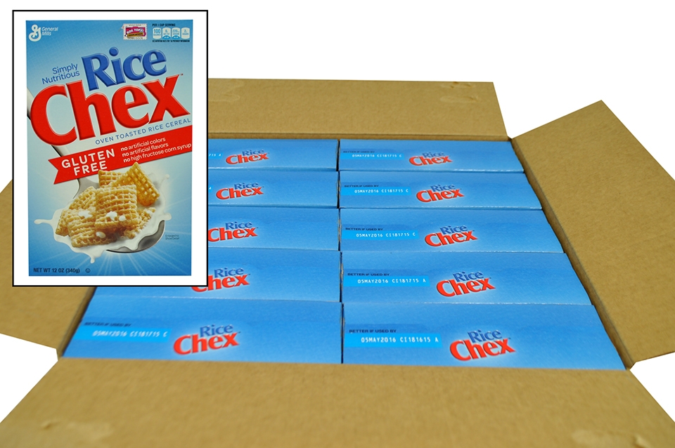 Chex Gluten Free Rice Chex Cereal, 12 Ounce -- 10 per case.