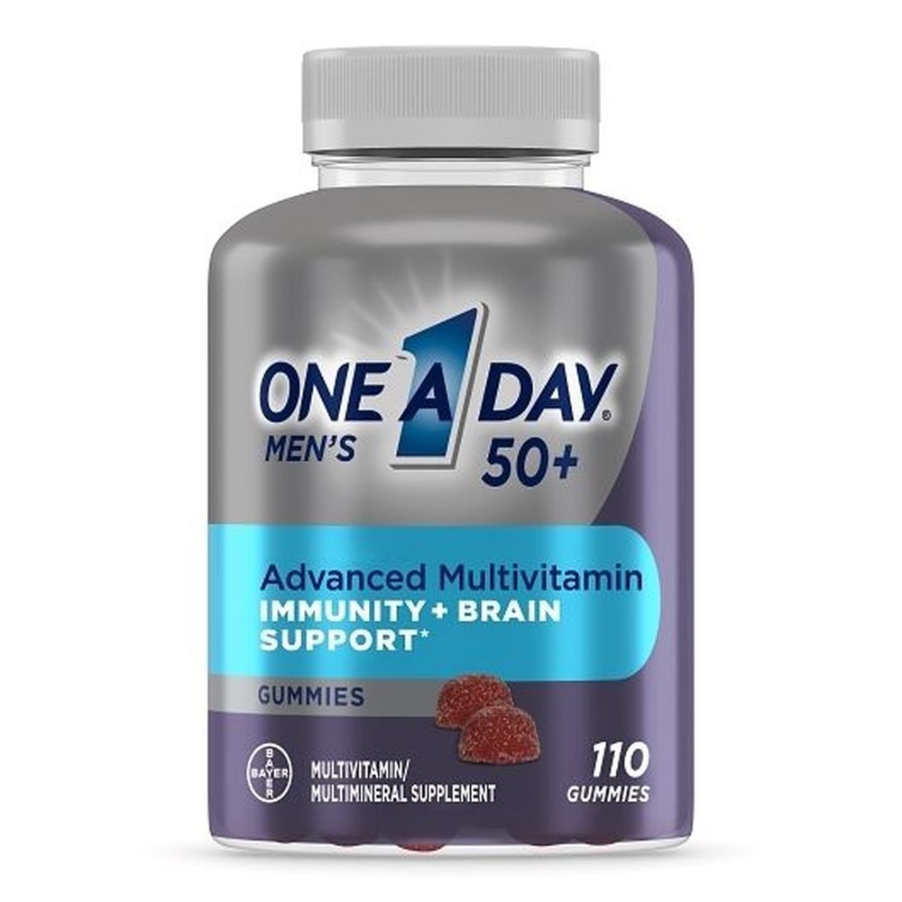One-A-Day Mens Multivitamin Gummies, 110 count -- 24 per case