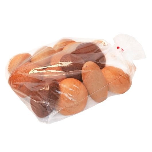 Oven Stone Poppy Caraway Wheat and Plain Assorted Dinner Rolls, 12 count -- 8 per case