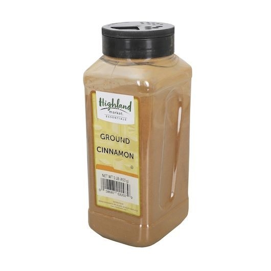 Highland Market Essentials Ground Cinnamon, 16 Ounce -- 6 per case
