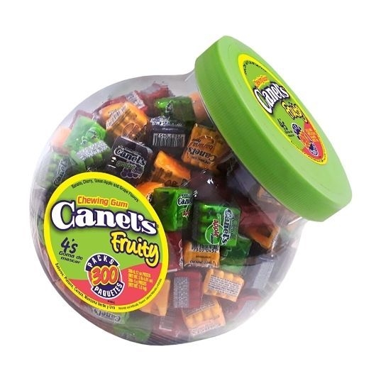 Canels Fruit Flavor Chewing Gum -- 6 per case