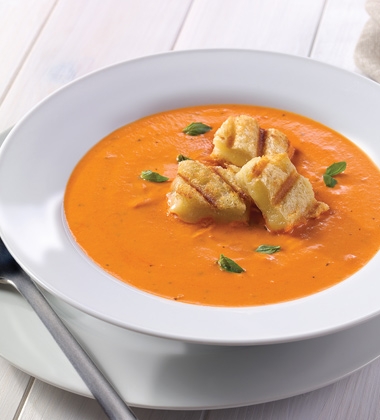 Campbells Reserve Broadway Basil and Tomato Bisque Soup, 4 Pound -- 4 per case.