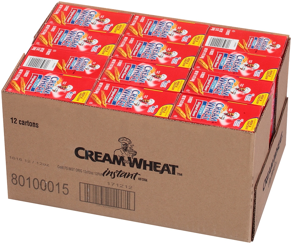 B and G Cream of Wheat Original Instant Cereal, 1 Ounce -- 144 per case.