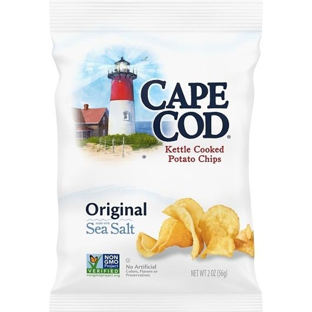 Cape Cod Original Potato Chips, 2 Ounce -- 6 per case