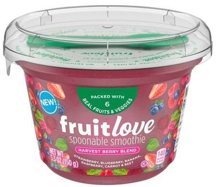 Fruit Love Harvest Berry Blend Smoothie Cup, 5.3 Ounce -- 6 per case