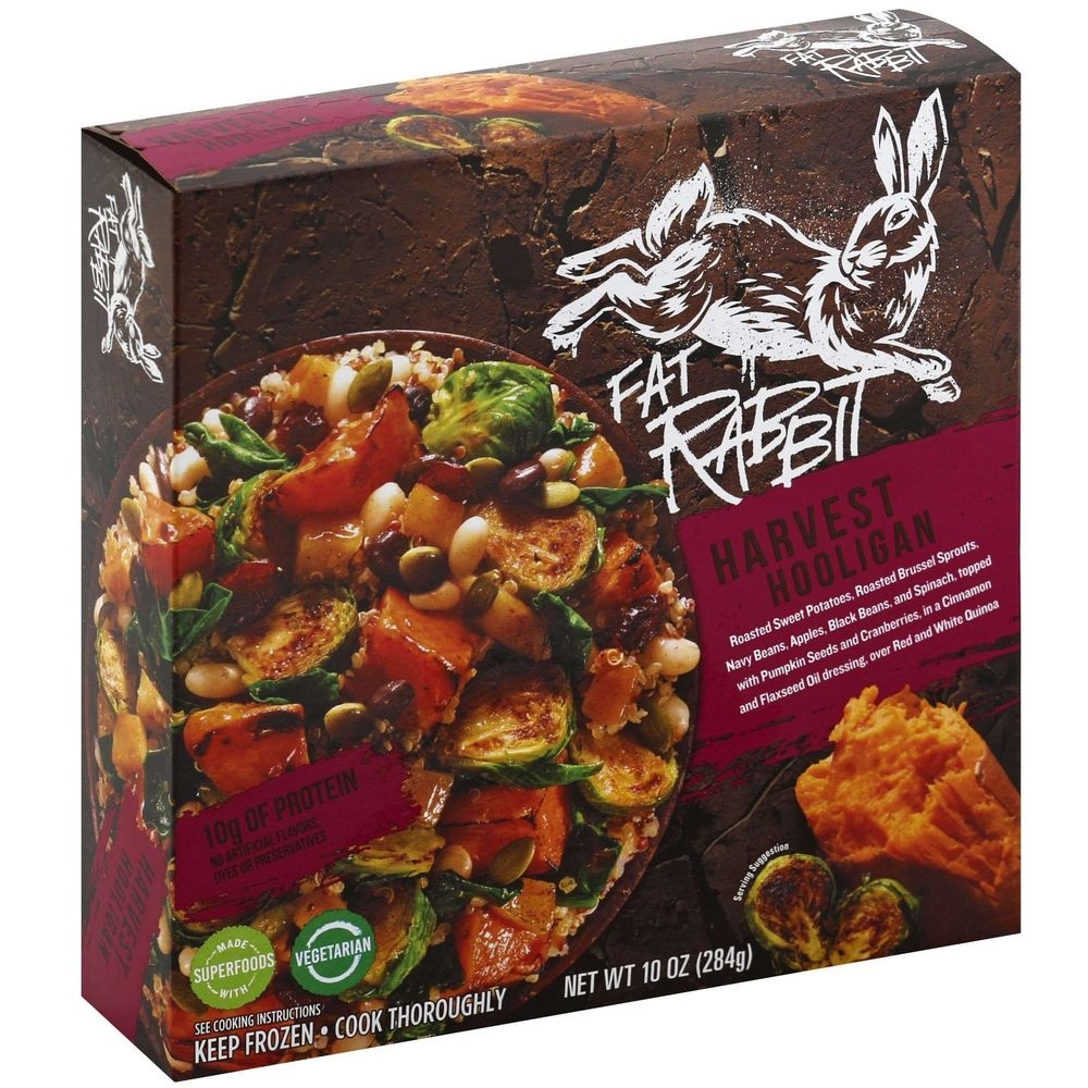 Fat Rabbit Harvest Hooligan Entrees/Meals, 10 Ounce -- 5 per case