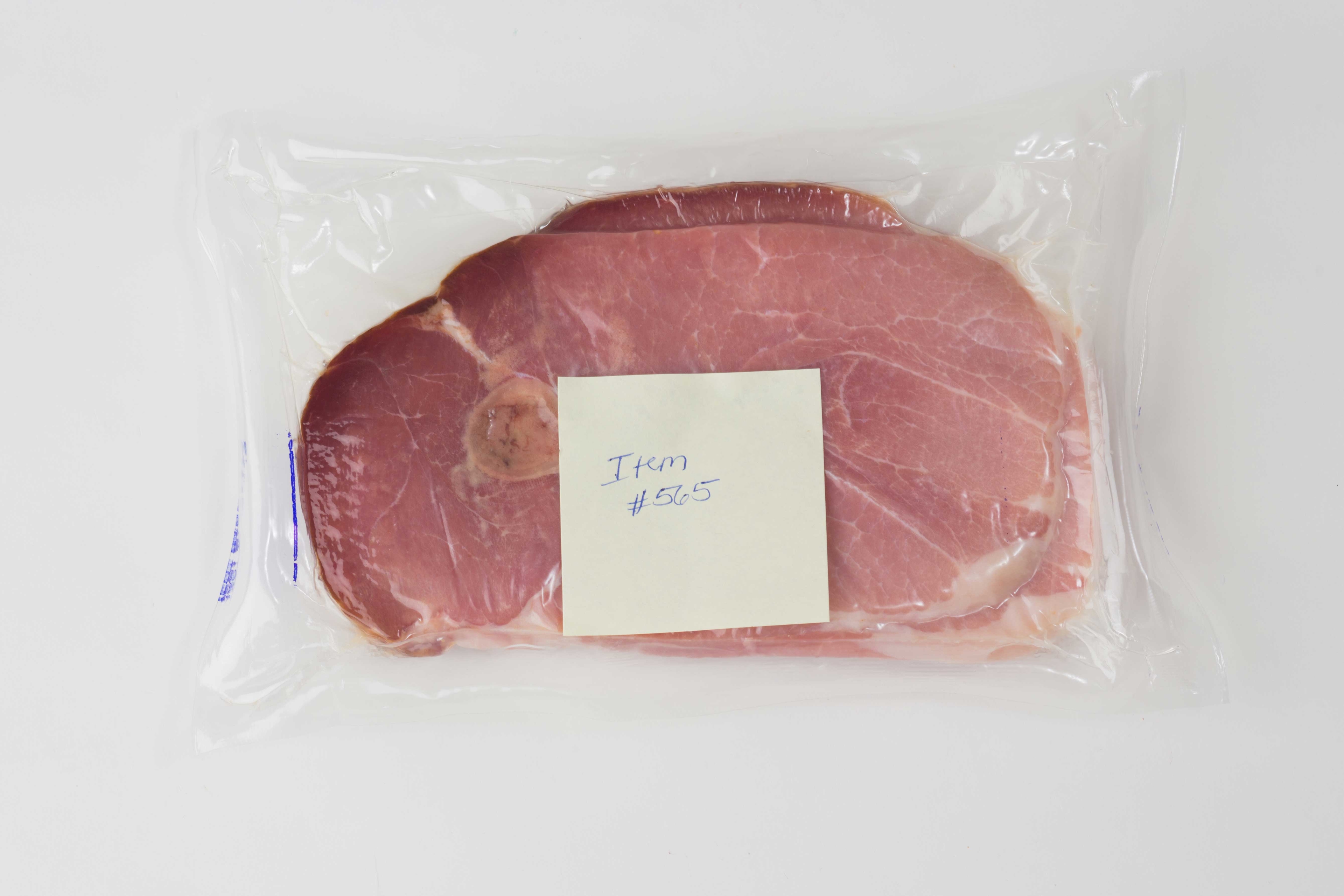 Cliffy Farms Bone In Center Country Ham, 10 Pound.
