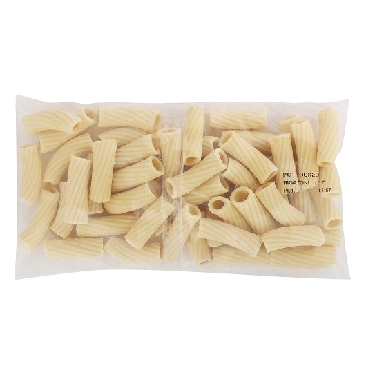 Carlas Par Cooked Rigatoni, 22.5 Pound