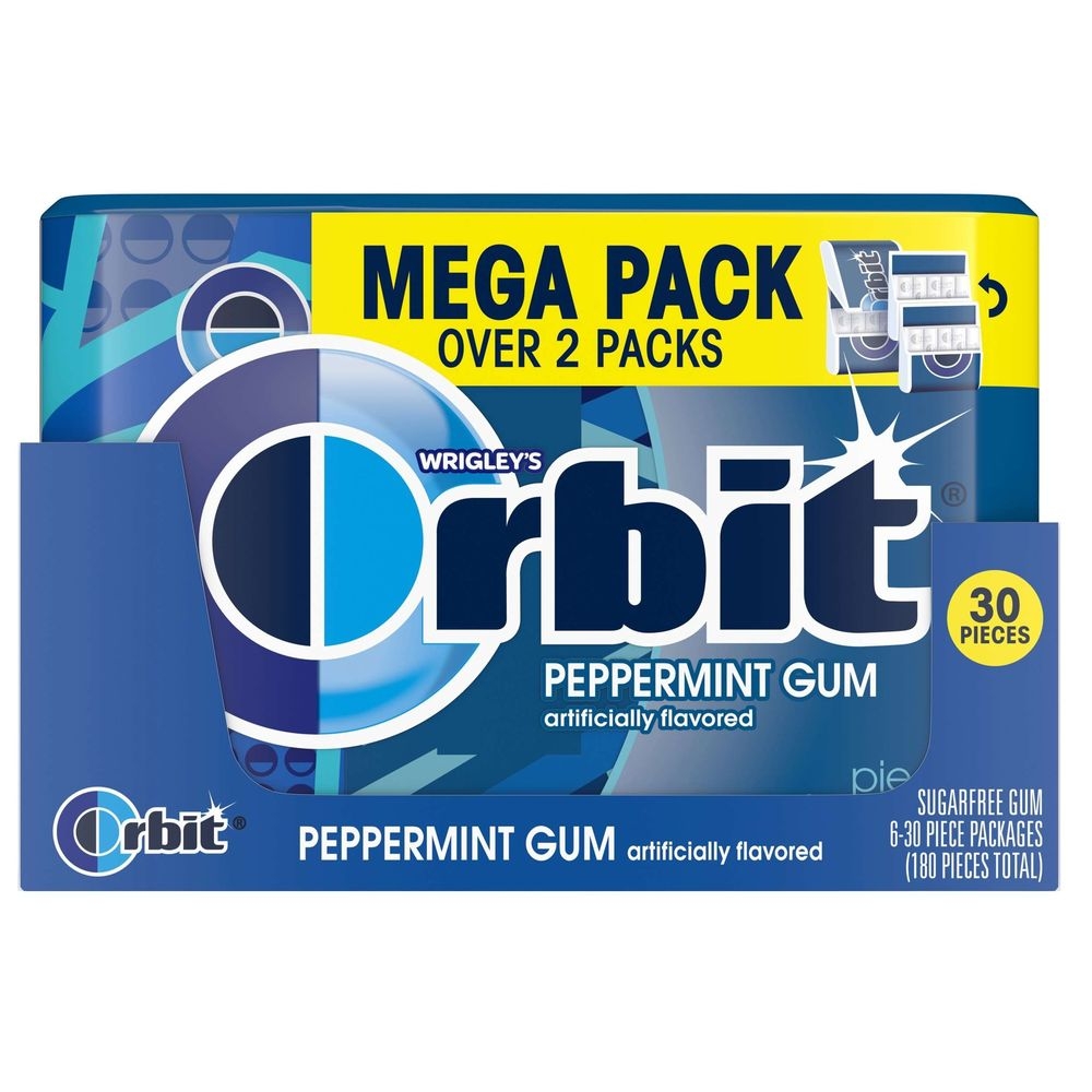 Orbit Peppermint Gum - Mega Pack, 2.011 Ounce -- 48 per case