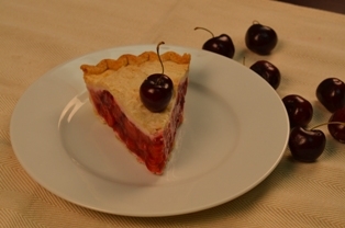 Foxtail Foods Unbaked Cherry Pie, 46 Ounce -- 6 per case.