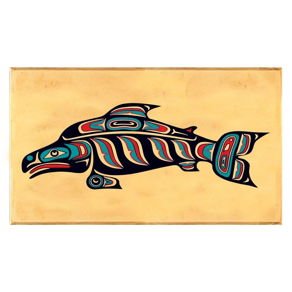 Alaska Smokehouse Naturally Wild Smoked Salmon in Wood Box, 8 Ounce -- 10 per case