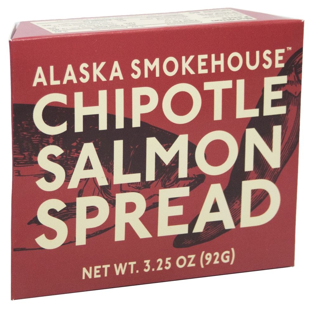Alaska Smokehouse Chipotle Salmon Spread, 3.25 Ounce -- 12 per case