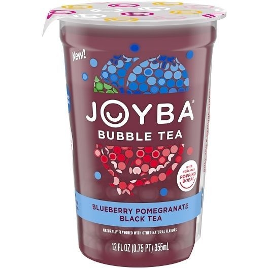 Joyba Blueberry Pomegranate Bubble Tea, 12 Fluid Ounce -- 6 per case