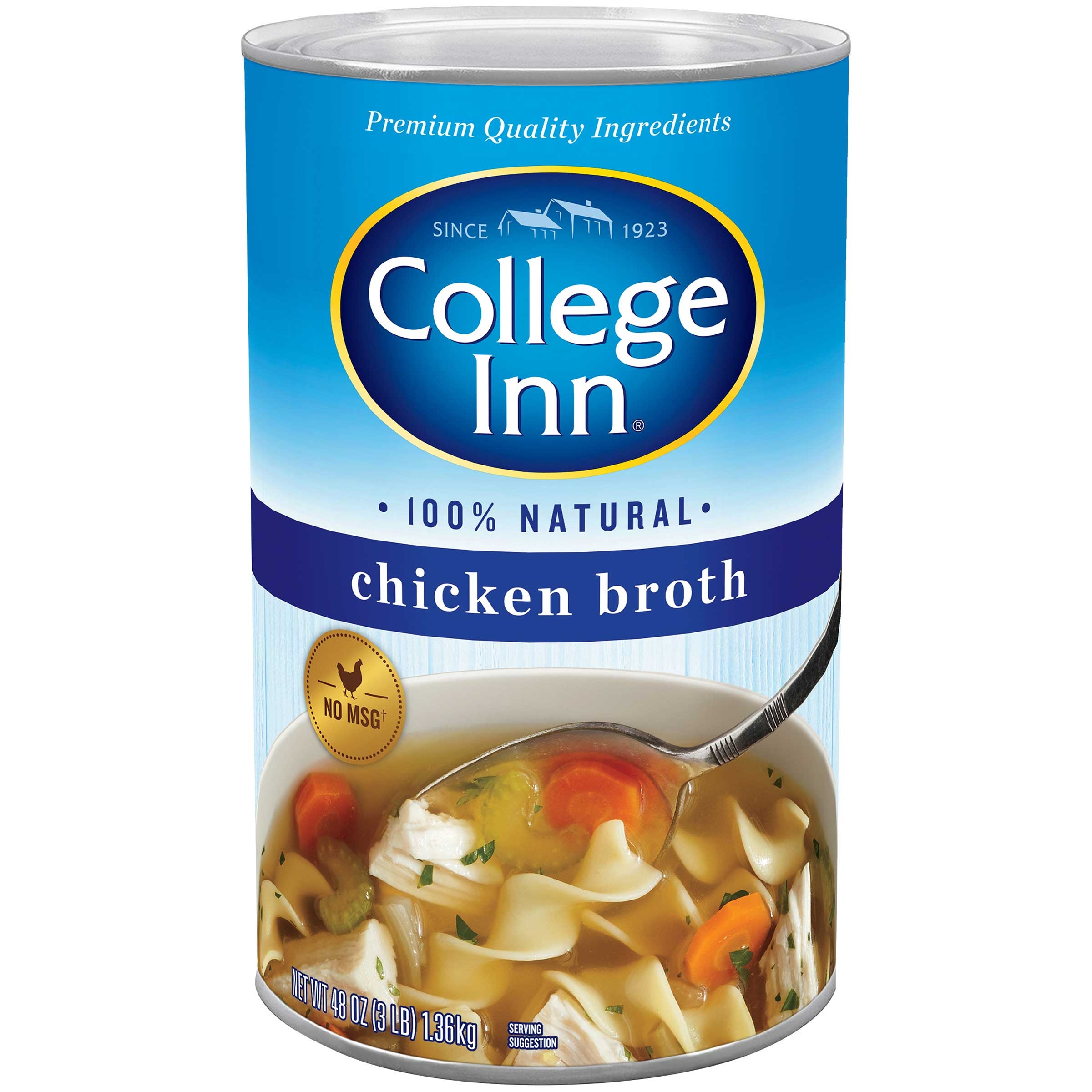 College Inn Chicken Broth, 48 Ounce -- 12 per case.
