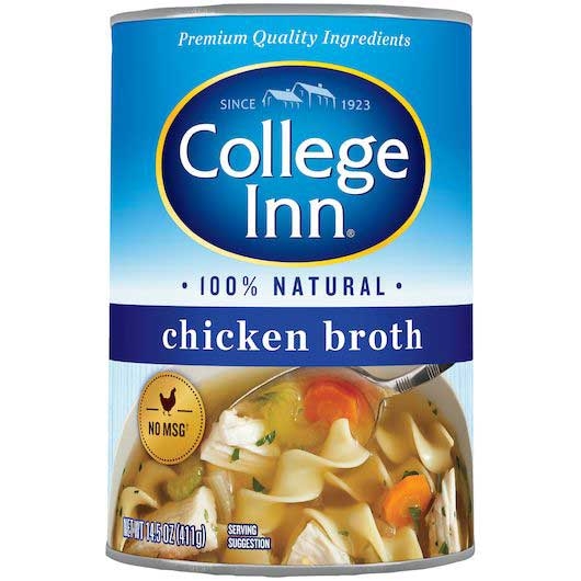 College Inn Chicken Broth, 14.5 Ounce -- 24 per case