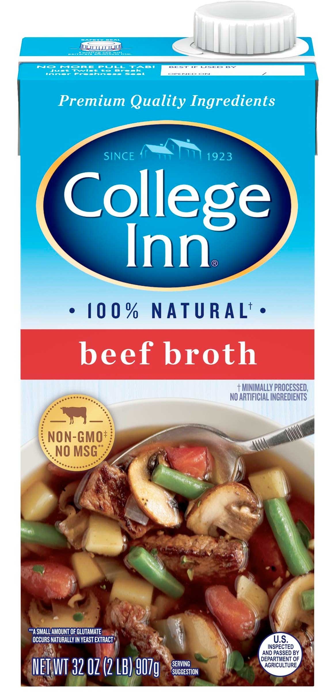 College Inn Beef Broth, 32 Ounce -- 12 per case