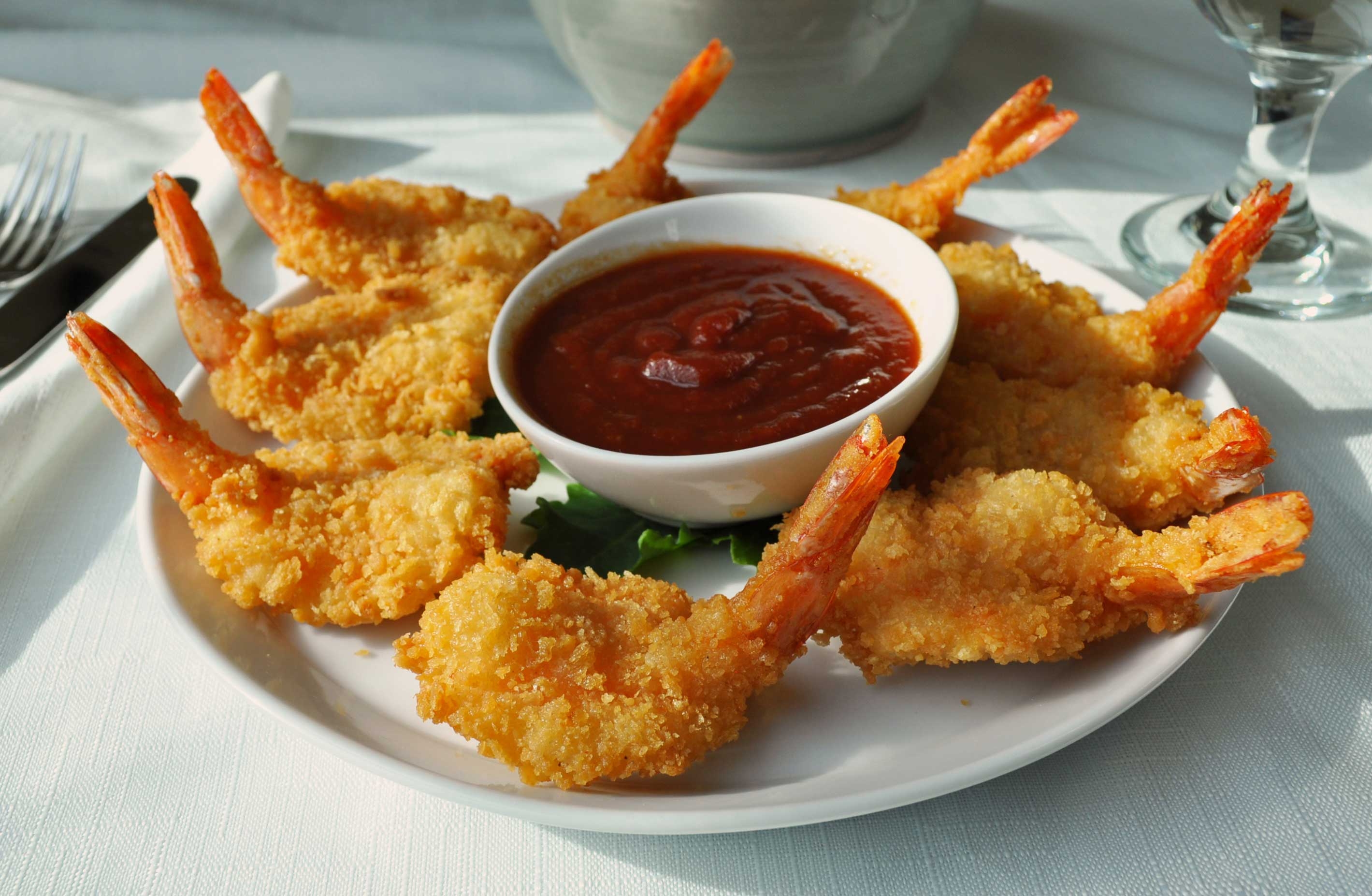 Tampa Bay Fisheries 16-20 Raw Breaded Butterfly Tail On Shrimp, 12 Pound.
