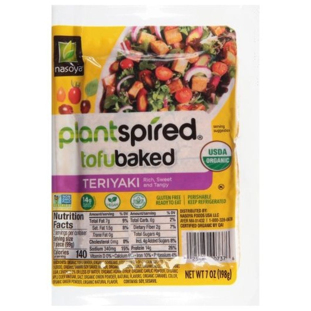 Pulmuone Baked Teriyaki Tofu Pieces, 7 Ounce -- 6 per case