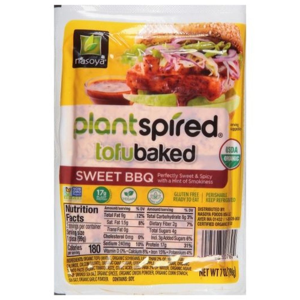 Pulmuone Baked Sweet Bbq Tofu Pieces, 7 Ounce -- 6 per case