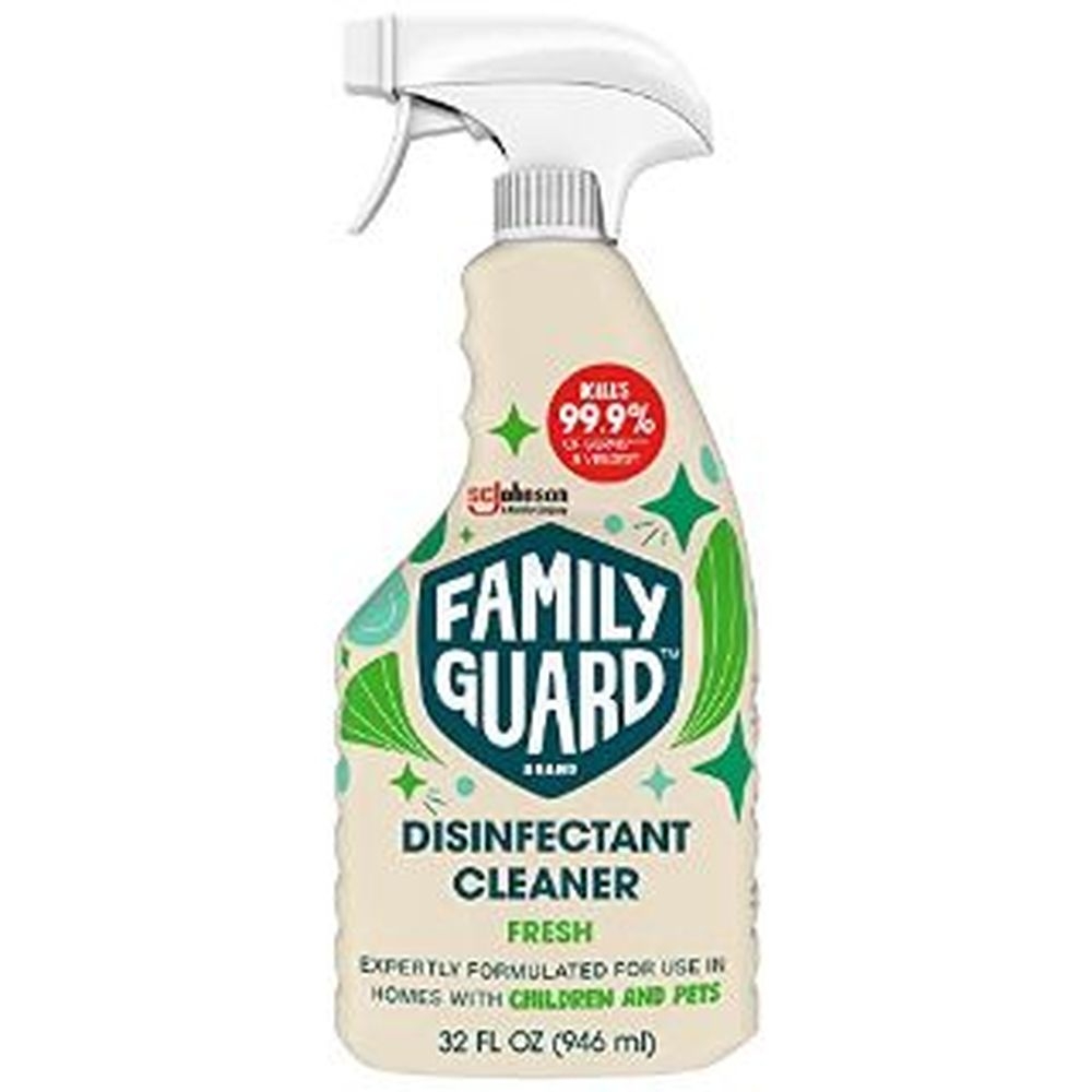 Family Guard Fresh Disinfectant Cleaner, 32 Ounce Trigger Spray -- 8 per case