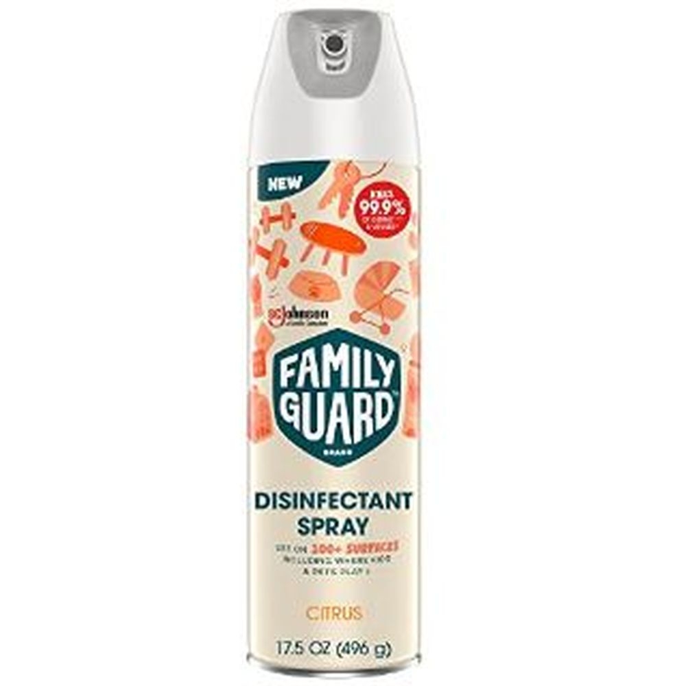 Family Guard Citrus Disinfectant Spray, 17.5 Ounce -- 8 per case