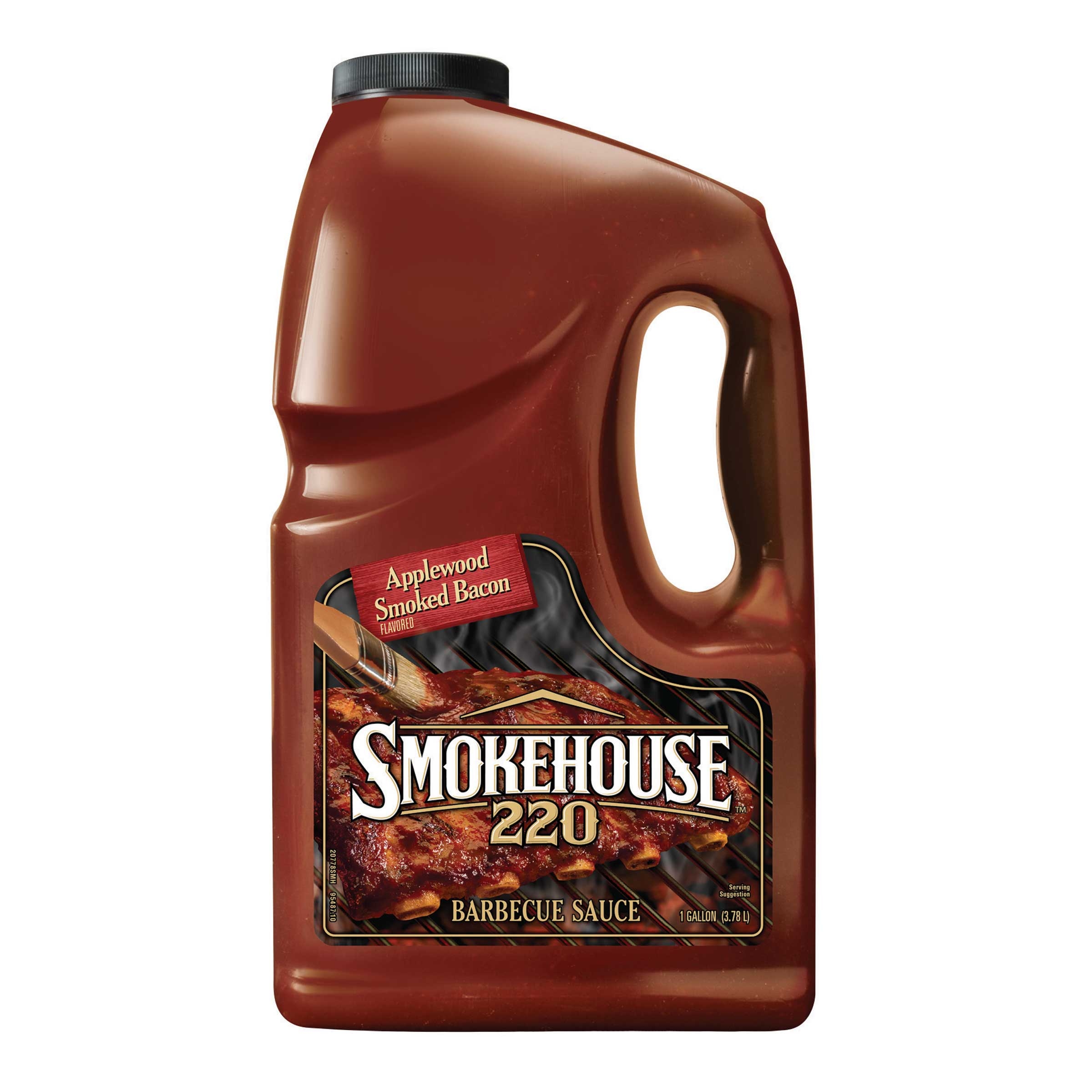 Smokehouse Applewood Smoked Bacon Barbecue Sauce, 1 Gallon -- 2 per case.