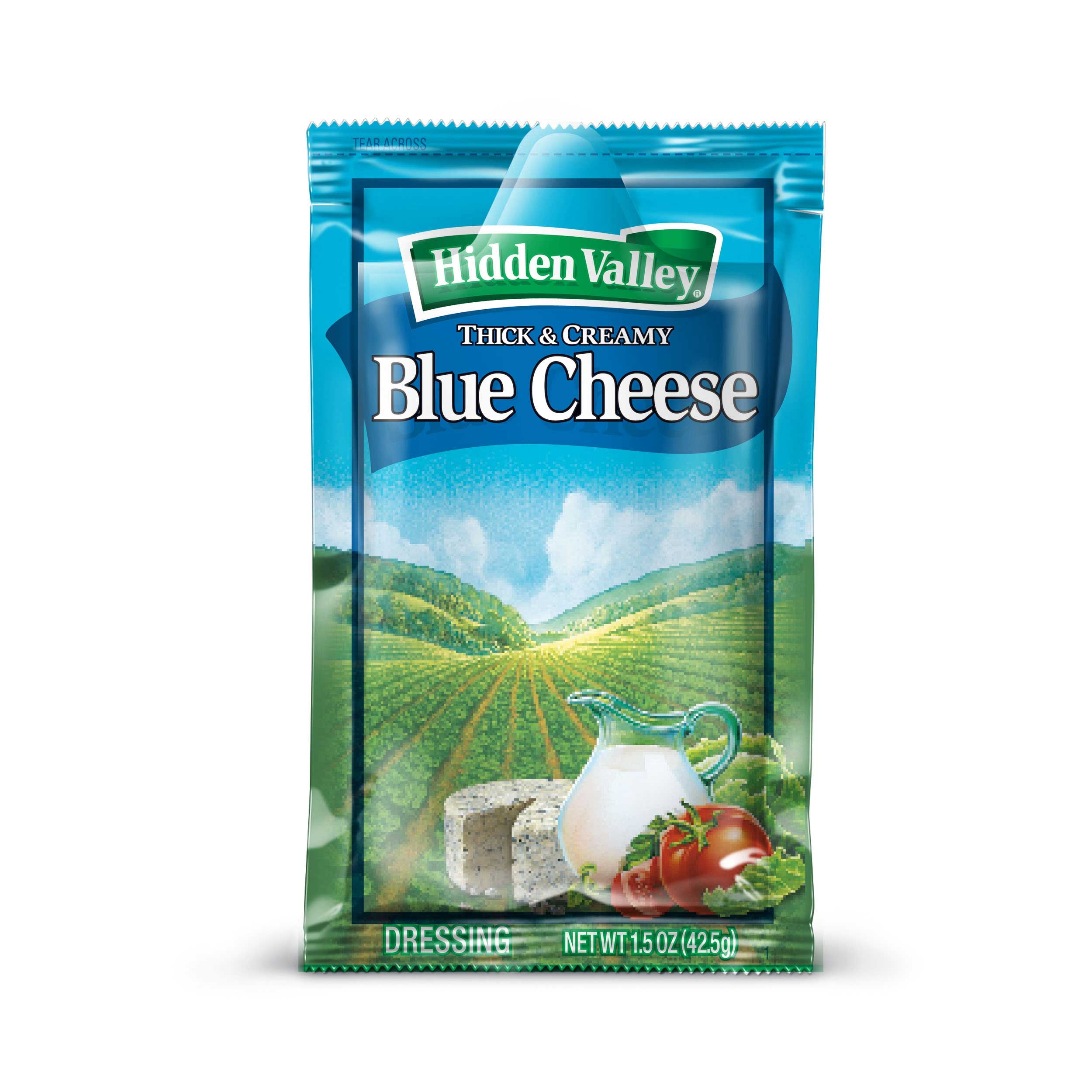 Hidden Valley Bleu Cheese Dressing Packets -- 84 Case 1.5 Ounce