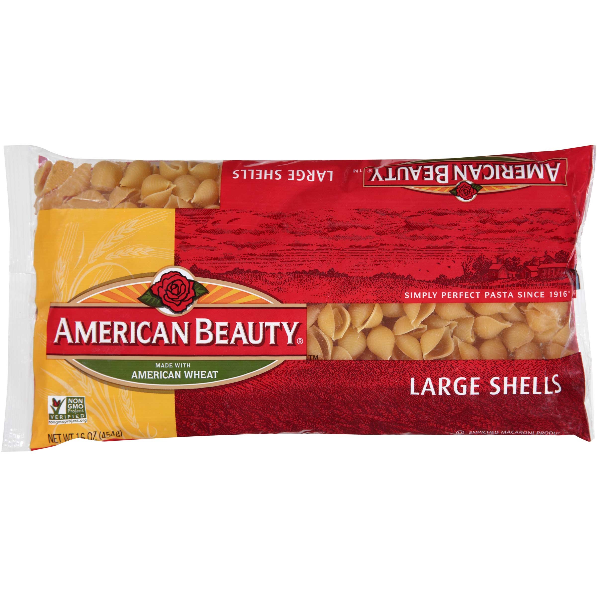 New World Pasta Large Shell-Roni Pasta, 16 Ounce -- 12 per case.