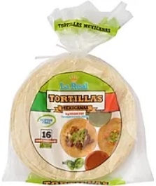 La Real Mexicanas Yellow Tortilla, 16 Ounce -- 25 per case