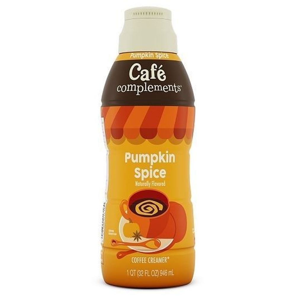 Cafe Complements Pumpkin Spice Coffee Creamer, 32 Fluid Ounce -- 6 per case