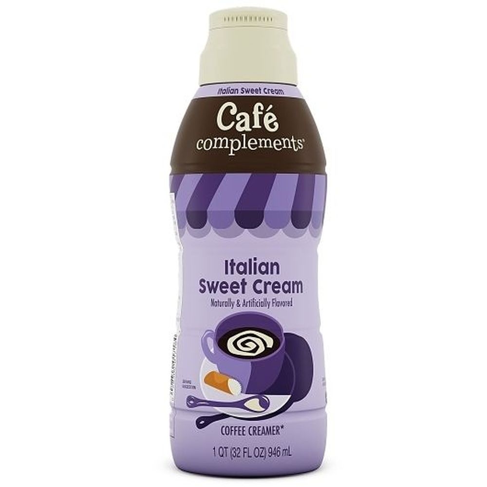 Cafe Complements Italian Sweet Cream Coffee Creamer, 32 Fluid Ounce -- 6 per case